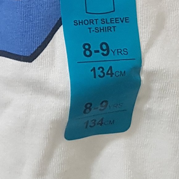 PRIMARK T-SHIRT BOSTON LOGO SIZES 8-9YRS - Picture 3 of 4